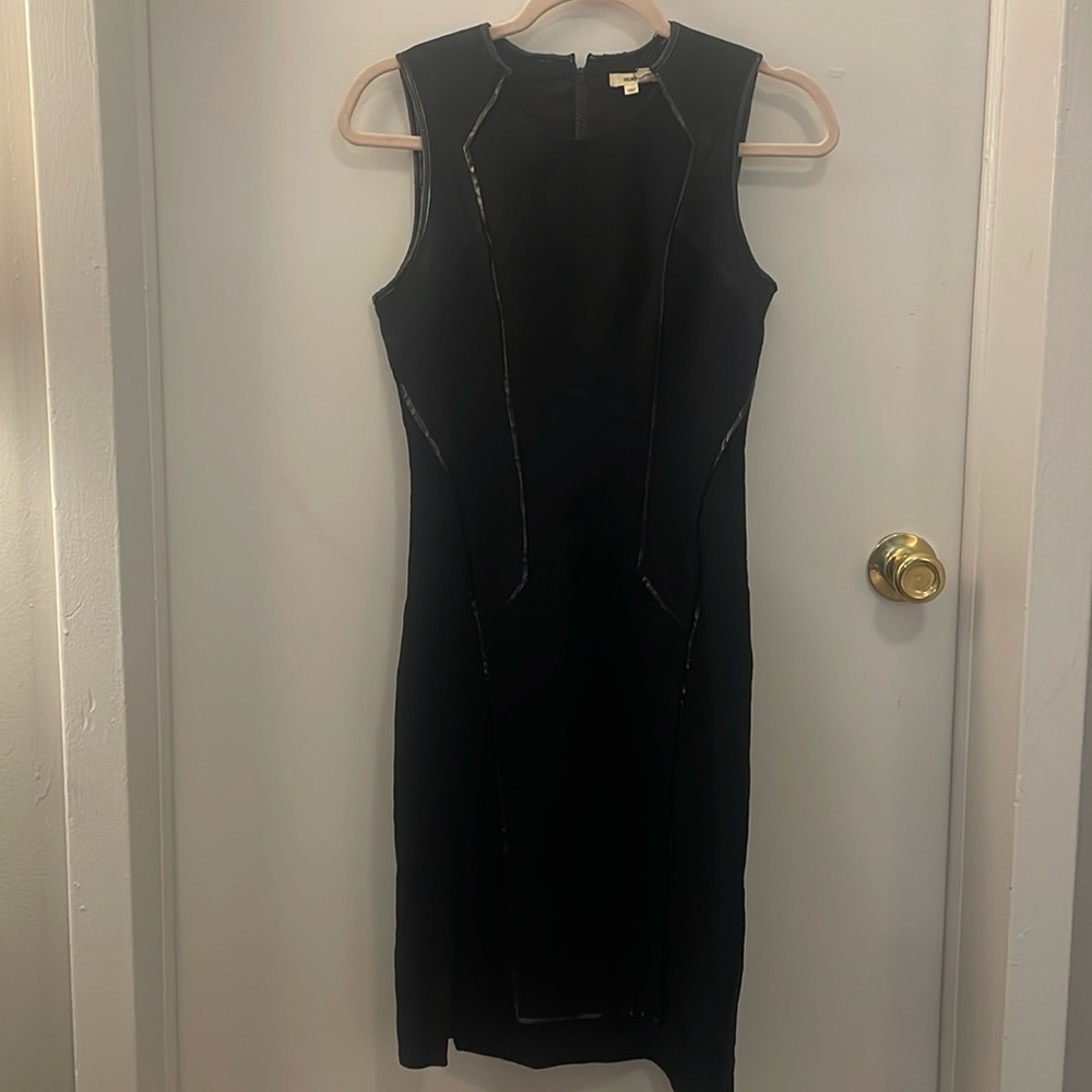 Size 4 Knee length Helmut Lang Dress